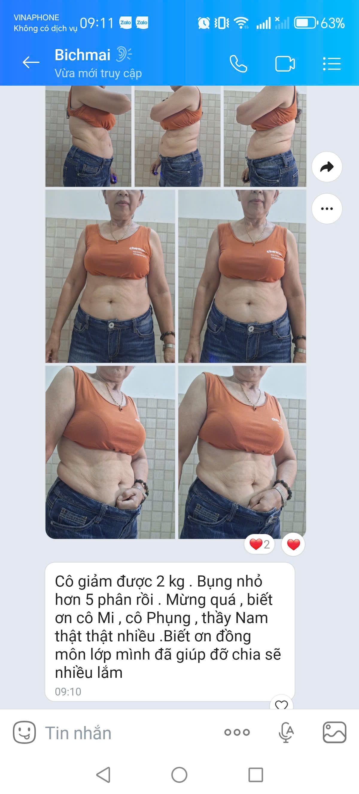 Feedback học viên OYL