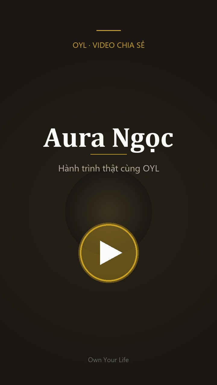 Video chia sẻ - Aura Ngọc